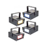 BeamZ Mini LED-Stroboskop Set, 4 Stroboskope, rouge , jaune, bleu, blanc