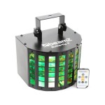 BeamZ Butterfly II, LED Mini Derby, 6x 3W RGBAWP LED