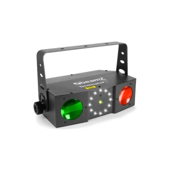 BeamZ Terminator IV, 3-in-1-Effekt, Moonflower, Laser, Strobo BeamZ Terminator IV, 3-in-1-Effekt, Moonflower, Laser, Strobo