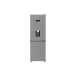 Beko Réfrigérateur congélateur KG510, Gris, Droite, Changeable