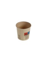 belesse nature Gobelet en carton bambou 1 dl 50 Pièce/s