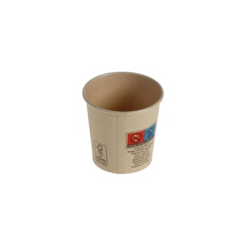 belesse nature Gobelet en carton bambou 1 dl 50 Pièce/s