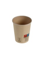 belesse nature Gobelet en carton bambou 2 dl 50 Pièce/s