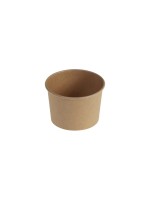 belesse Gobelet à soupe Kraft/PE 345 ml 25 Pièce/s