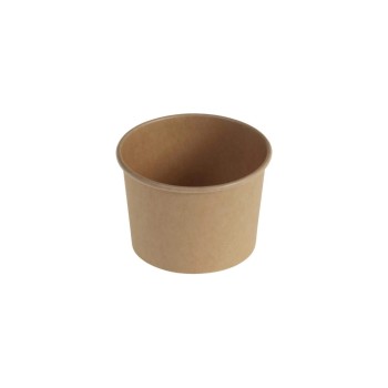 belesse Gobelet à soupe Kraft/PE 345 ml 25 Pièce/s