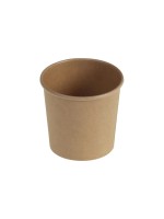 belesse Gobelet à soupe Kraft/PE 450 ml 25 Pièce/s