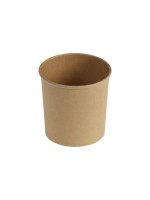 belesse Gobelet à soupe Kraft/PE 900 ml 25 Pièce/s