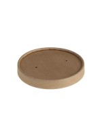 belesse Couvercle Kraft/PE brun 25 Pièce/s