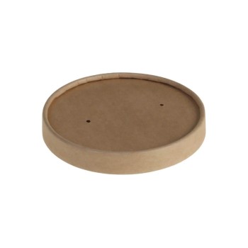 belesse Couvercle Kraft/PE brun 25 Pièce/s
