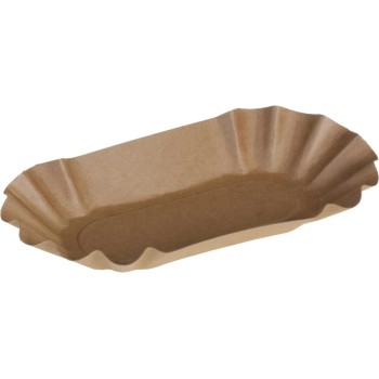 belesse Tray Kraft, brun 250 Pièce/s