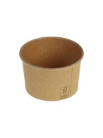 belesse nature Coupe à glace Kraft/PLA 180 ml 50 Pièce/s