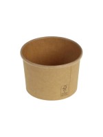 belesse nature Coupe à glace Kraft/PLA 240 ml 50 Pièce/s