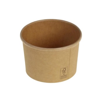 belesse nature Coupe à glace Kraft/PLA 240 ml 50 Pièce/s