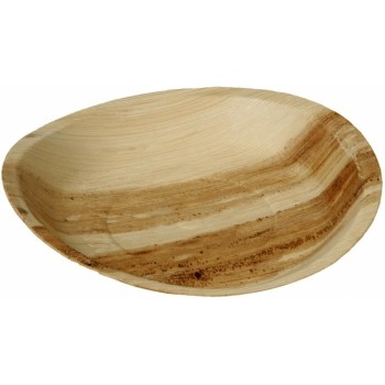 belesse nature Assiette feuille de palme 25 Pièce/s