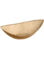 belesse nature Bol à trempette en feuille de palme «Bateau 25 Pièce/s