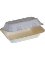 belesse nature Boîte à menus canne à sucre blanche 50 Pièce/s