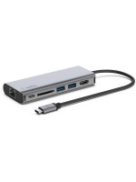 Belkin USB-C 6-in-1 Multiport Adapter, Multi-port Dock