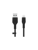 Belkin BOOST CHARGE Flex USB-A-Lightning 1m, Silikon black 