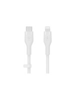 Belkin BOOST CHARGE Flex USB-C-Lightning 3m, Silikon weiss bis 15W