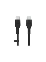 Belkin BOOST CHARGE Flex USB-C-USB-C 1m, Silikon schwarz bis 60W