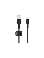 Belkin BOOST CHARGE Flex Pro USB-A-Lightn1m, Silikon schwarz
