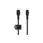 Belkin BOOST CHARGE ProFlex USB-C-Lightn 1m, Silikon schwarz bis 15W