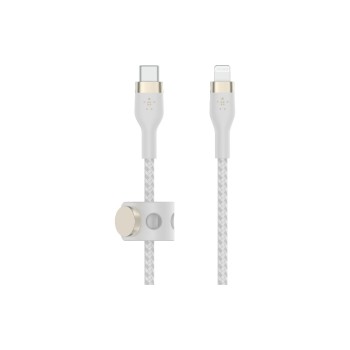 Belkin BOOST CHARGE ProFlex USB-C-Light 1m, Silikon weiss bis 15W