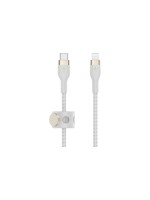Belkin BOOST CHARGE ProFlex USB-C-Lightn 3m, Silikon weiss bis 15W