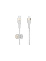 Belkin BOOST CHARGE Pro Flex USB-C-USB-C 1m, Silikon weiss bis 60W