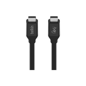 Belkin USB4 USB-C/USB-C, 40 Gbit/s 100W, 0.8m, schwarz Belkin USB4 USB-C/USB-C, 40 Gbit/s 100W, 0.8m, schwarz