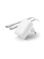 Belkin Boost Charger USB-C 30W PD & PPS, inkl. Lightning Kabel 1m, weiß