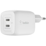 Belkin USB-C-GaN-Ladegerät, 2x USB-C, 45W, Schwarz