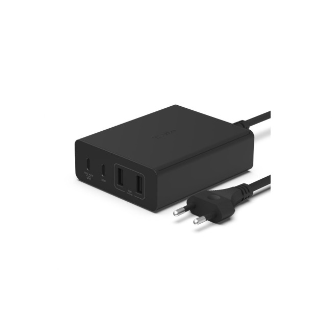 Belkin BOOST CHARGE USB-C-GaN-4-Port, 108W, black 