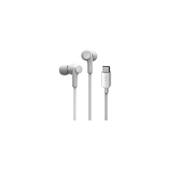 Belkin Rockstar In-Ear Kopfhörer, USB-C Anschluss, Weiss Belkin Rockstar In-Ear Kopfhörer, USB-C Anschluss, Weiss