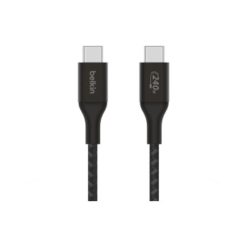 Belkin USB-C/USB-C, 240W, 1m, Schwarz