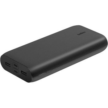 Belkin Boost Charge 4-Port Powerbank 26k, + USB-A to USB-C Cable, Blue Belkin Boost Charge 4-Port Powerbank 26k, + USB-A to USB-C Cable, Blue