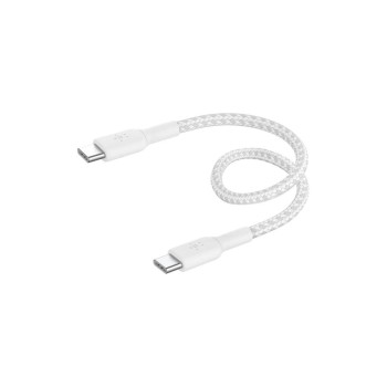 Belkin BoostCharge USB-C-Kabel, 0,15m, weiss