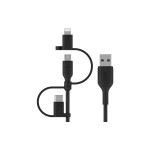 Belkin BoostCharge Universal USB A - Lightning/Micro-USB B/USB C