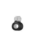 Belkin Secure Holder pour Apple AirTag imperméable, pack de 4, noir