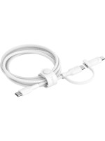 Belkin BoostCharge 2in1 Kabel, USB-C und Lightning-Anschluss, Schwarz