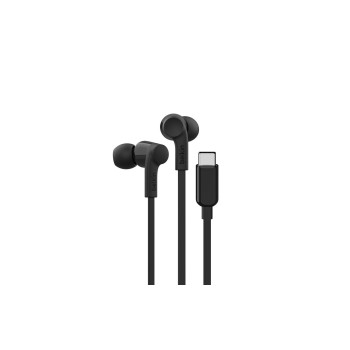 Belkin Rockstar USB-C InEar Kabelkopfhörer, Schwarz Belkin Rockstar USB-C InEar Kabelkopfhörer, Schwarz