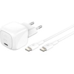 Belkin Chargeur mural USB BoostCharge avec câble 30 W, blanc