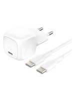 Belkin Chargeur mural USB BoostCharge avec câble 20 W, blanc