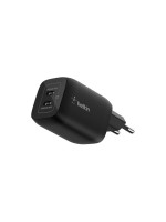Belkin Gaming Dual USB-C Ladegerät, 65W, Schwarz