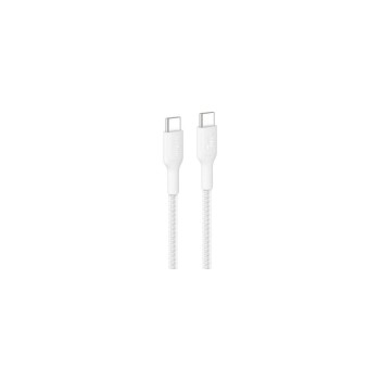 Belkin BoostCharge 240W USB-C-Kabel, USB-C/USB-C, 2m, Weiss Belkin BoostCharge 240W USB-C-Kabel, USB-C/USB-C, 2m, Weiss