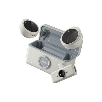 BELKIN Stage Dual kabelloses Mikrofon, Mit Ladecase BELKIN Stage Dual kabelloses Mikrofon, Mit Ladecase