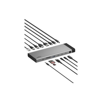 Belkin Station d'accueil pour ordinateur portable USB-C, 14 en 1, 140 W