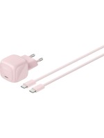 BELKIN BoostCharge USB-C Ladegerät 30W, PPS, 2m USB-C Kabel, Blush