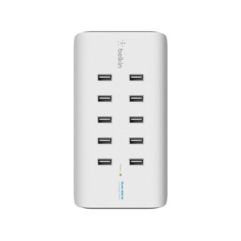 Belkin 10-Port USB Ladestation white, 120W, 2.4A pro Port Belkin 10-Port USB Ladestation white, 120W, 2.4A pro Port