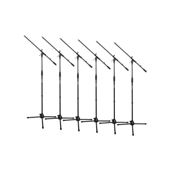 Bemero Statif au sol MS-9010BK ensemble de 6